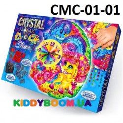 Наборы для творчества Crystal Mosaic Clock DankoToys CMC-01